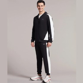 Resim Skechers M 2XI-Lock Diagonal Fleece Suit Track Suit Erkek Eşofman Takımı 