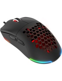 Resim Rampage BLINK Siyah 7 Makro Tuşlu RGB 12800 DPI Gaming Oyuncu Mouse 