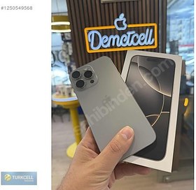 Resim Apple iPhone 16 Pro Max İkinci El TR | 512 GB | Natürel Titanyum 