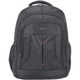 Resim Case Club 2114 Büyük Boy 17 İnç Laptop Bölmeli Sırt Çantası Siyah 