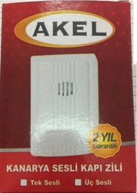 Resim Elektronik Kapı Zili Kanarya Sesi 12Volt N11.436 