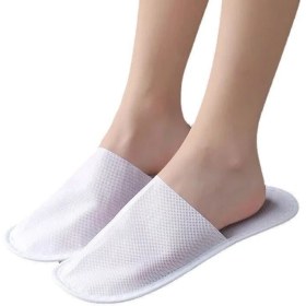 Resim Mossyna Tek Kullanımlık Otel Terliği 100 Adet Nonwoven 