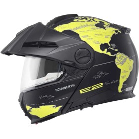 Resim Schuberth E2 Atlas Yellow Çene Açılır Kask 