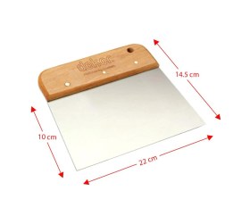 Resim Dekor 042 Ahşap Saplı Geniş Macun Ispatula 22 Cm 