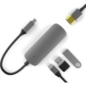 Resim Hua3C C Bewei 4'ü 1 Arada Type-C Hub Type-C-Usb3.0+Usb2.0+Hdmı+Tip-C Çok Function Hub (Yurt Dışından) 