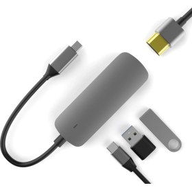 Resim Hua3C C Bewei 4'ü 1 Arada Type-C Hub Type-C-Usb3.0+Usb2.0+Hdmı+Tip-C Çok Function Hub (Yurt Dışından) 