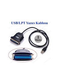 Resim Usb/Lpt Paralel Port Ieee 1284 Yazıcı Adaptör Kablosu 