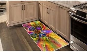 Resim Colorix Carpet Kaymaz Taban Tezgah Önü Mutfak Paspası 75x150 Cm No: 081 