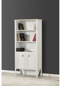 Resim Bristol Kitaplık Beyaz 
