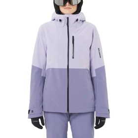 Resim Salomon Highland Kadın Mor Kayak Ceketi 
