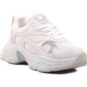 Resim Ayakmod 164 G Beyaz-mavi Fileli Kadın Spor Ayakkabı Beyaz - Mavi 