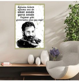 Resim Ahşap Retro Mdf Poster , Komik Sözler , Duvar Yazıları , Manzara , Tarih , Edebiyat - Tbl0360 