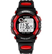 Resim Sones Synoke 9802 Çocuk Spor Su Geçirmez Dijital Saat Mavi Turuncu 