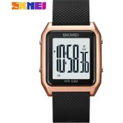 Resim Hanyang Gül Altın-Beyaz Skmeı Moda 5bar Su Geçirmez Dijital Kol Saati Askeri Kronograf Tarih Hafta Erkekler Için Spor Saatler Çalar Saat Reloj Hombre (Yurt Dışından) 