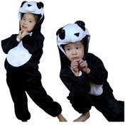 Resim Çocuk Panda Kostümü 2-3 Yaş 80 cm 