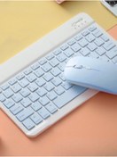 Resim Coverzone Onezero Kablosuz RGB Klavye ve Mouse Seti – Bluetooth, Şarjlı, 10m Bağlantı Mesafesi ZR20KM 
