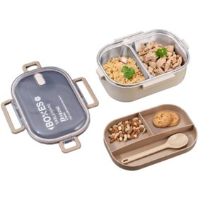 Resim Aryıldız Bento Lunch Box Yemek Termosu 920 Ml Ar262061 Bej 