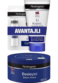 Resim Neutrogena Parfümsüz El Kremi 75 Ml + Dudak Kremi Hediye 