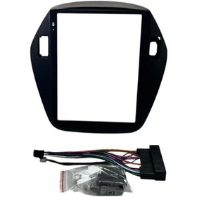 Resim Hyundai İx35 2010-2015 9.7'' Tesla Multimedya Çerçevesi Yüksek Kalite 10" 