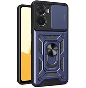 Resim Pilanix Xiaomi Redmi Note 11E Kılıf Ultra Korumalı Yüzüklü Manye 