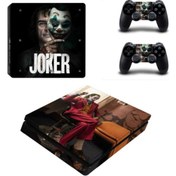 Resim Joker Playstation 4 Slim Kasa Sticker Kaplama-01 