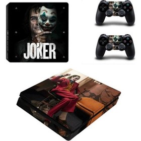 Resim Joker Playstation 4 Slim Kasa Sticker Kaplama-01 