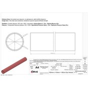 Resim IBRAS 65777 DÜZ HORTUM 100mm KIRMIZI SILIKON 4 KAT POLYESTERLİ 