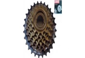 Resim Saiguan 7'li Bisiklet Rublesi 14-28T No Index Dayanıklı Metal Alaşım Yapı 