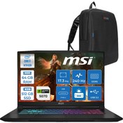 Resim MSI Katana 17 I7-14650HX 64GB 512GB SSD 8GB/RTX5060 115W 17.3" Qhd 240Hz IPS Freedos W046XTRF17 