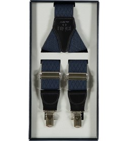 Resim Lacivert Desenli Pantolon Askısı - Super Slim Fit / Lacivert / 00 