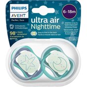 Resim Philips Avent Ultra Air Nighttime - Gece Yalancı Emzik 6-18 Ay 