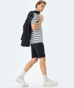 Resim Koton Normal Bel 5 Cepli Slim Fit Jean Şort Siyah 5sam40016ıd Siyah 