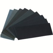 Resim 24/36/45 adet Zımpara Çeşitleri Paketi, Ahşap Metal Zımparalama için 12 Tane Karışık Zımpara, Islak Kuru Zımpara 120/150/180/240/320/400/600/800/1000/1500/2500/3000 Grit 