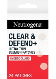 Resim Neutrogena Clear & Defend Ultra Thin Blemish Patch Akne Ve Sivilce Bandı 24'lü 