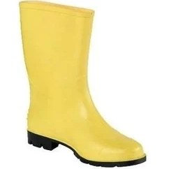 Resim Ulaş Çizme Sarı Kısa Konç No:45 