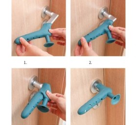 Resim Silikon Kapı Kolu Stoperi 