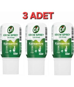 Resim Krem Sprey Cif Çok Amaçlı Konsantre Amonyak 70 ml 3 Adet 70 Mlx3 
