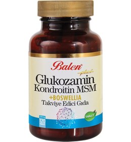 Resim Balen Glukozamin Kondroitin Msm Boswellia 120 Tablet x 1200 MG 