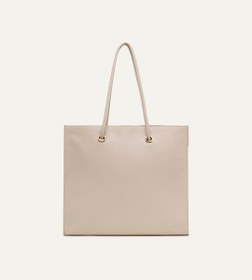 Resim Leona Bej E. Deri Bebek Çantası 