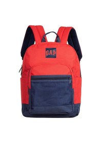 Resim Kırmızı - Lacivert Unisex Çocuk Gap Çift Bölmeli Sırt Çantası 03398 