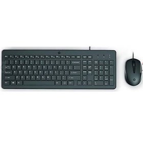 Resim Hp 240J7AA 150 Wired 600Dpi Kablolu Klavye Mouse Seti 