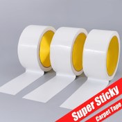 Resim Ultra-Güçlü Su Geçirmez Duct Tape - Süper Yapışkan, Gümüş Gri Duvarlar, Plastikler, Cam, Ahşap & Metal için - DIY Ev Dekorasyonu & Ofis Kullanımı için İdeal, 10/20m Rulo, Halı, Taşlar 