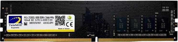 Resim MDD48GB2666D 8 GB DDR4 2666 MHz CL19 Ram Twinmos