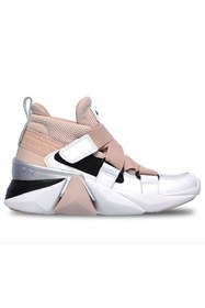 Resim SKECHERS by Mark Nason Kadın Pembe-Beyaz Sneaker Bot – Diamond Boot Taylor (133030 PKW) 
