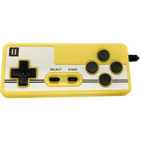 Resim Sarı-video Oyun Konsolları Usb Mikro Adaptör Oyun Konsolu Denetleyici Gamepad 