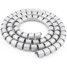Resim Nead Kablo Toplama Spirali 30'luk Gri 1 Metre 