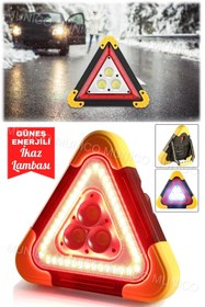 Resim Genel Markalar Güneş Enerjisi ile Çalışan Çok Fonksiyonlu İkaz Lambası: Güvenliğiniz İçin Etkili Çözüm! 