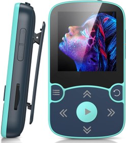 Resim 32GB Bluetooth 5.3 MP3 Çalar Klipsli, Renkli Ekranlı, FM Radyo ve Pedometreli 