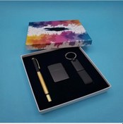 Resim Kalem Anahtarlık Çakmak Hediye Seti Hediyelik 