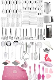 Resim DORRY HOME Çeyiz Seti, Çeyiz Listesi, 72 Parça Çatal Kaşık Bıçak Takımı Ve 12 Kişilik Yemek Takımı 